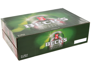 Thùng 24 lon bia Beck's 330ml