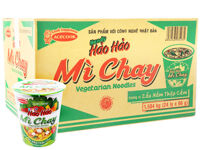 Thùng 24 ly mì chay Handy Hảo Hảo lẩu nấm thập cẩm 66g