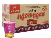 Thùng 24 ly mì gà Vifon Ngon Ngon 60g