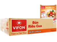 Thùng 30 gói bún riêu cua Vifon 80g