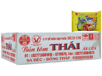 Thùng 30 gói bún tôm Thái Vina Bích Chi 60g