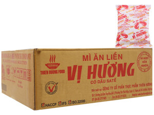 Thùng 30 gói mì Vị Hương sa tế 70g