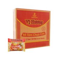 Thùng 30 gói mì Vị Hương tôm chua cay 65g