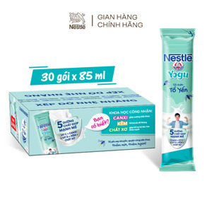 Thùng 30 gói sữa chua uống tổ yến Nestlé Yogu 85ml