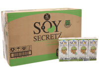 Thùng 48 hộp sữa đậu nành gạo mầm Soy Secretz 180ml