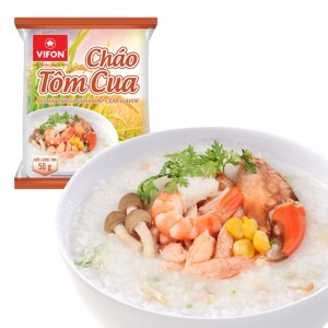 Thùng 50 gói cháo tôm cua vifon 50g