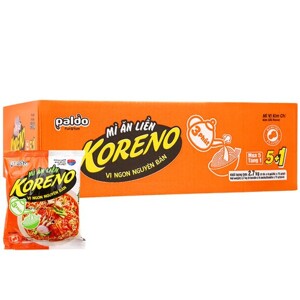 Thùng 6 lốc mì Koreno vị kim chi 450g