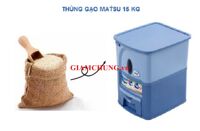 Thùng đựng gạo an toàn và thông minh 15kg- VDC 239