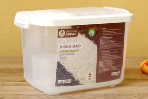 Thùng đựng gạo nhựa Hommy JCJ2558 5 kg