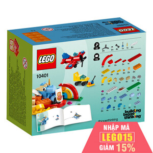 Thùng gạch cầu vồng vui nhộn LEGO Brandcampaign 10401