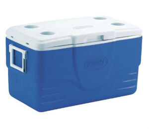 Thùng giữ nhiệt Coleman 4620044 50QT Cooler 47.3L (Blue)