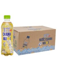 Thùng nước chanh muối ICY - 350ml, 24 chai