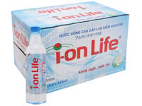 Thùng nước khoáng I-on Life - 450ml, 24 chai