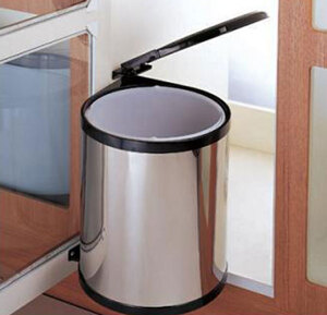 Thùng rác inox Eurokit HF.67