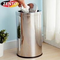 Thùng rác inox nắp lật 20L HC1260-20