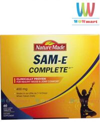 Thuốc an thần an toàn Nature Made SAM-e Complete 400mg 60 viên