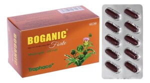 Thuốc bổ gan Traphaco Boganic Forte Hộp 50viên