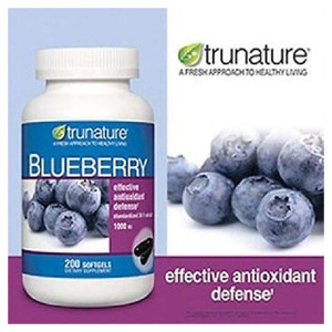 Thuốc bổ não từ trái việt quất Trunature Blueberry 1000mg 200 viên