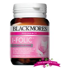 Thuốc Bổ Sung I-ốt & Axit Folic Blackmores I-Folic 150 viên