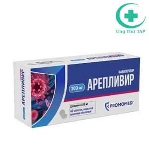 Thuốc chống covid nga Areplivir 200mg 40v