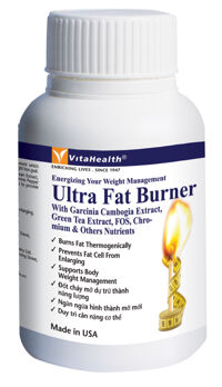 Thuốc chuyển hóa mỡ Vitahealth ultra fat burner