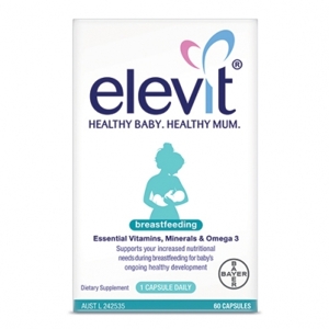 Thuốc Elevit Úc Sau Sinh Cho Con Bú Breastfeeding 60 viên