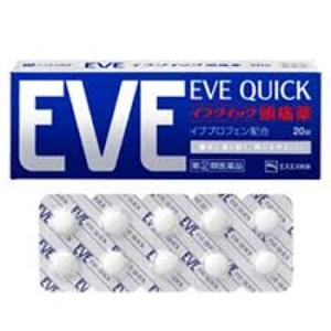 Thuốc giảm đau, hạ sốt EVe Quick 40 viên