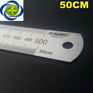 Thước lá C-Mart D0019-500