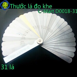 Thước lá đo khe C-Mart D0018-31