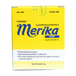 Thuốc men vi sinh Merika Fort 20 gói x 1g