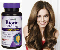 Thuốc mọc tóc Biotin 5000 mcg fast dissolve 250 viên