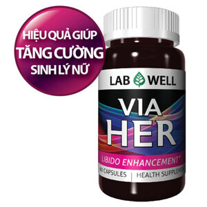 Thuốc tăng cường sinh lý nữ Lab well Via Her 60 viên