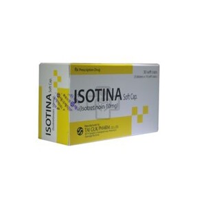 Thuốc trị mụn ISIS Pharma Isotina Soft Cap