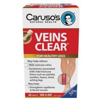 Thuốc trị suy giãn tĩnh mạch Caruso’s Veins Clear 60 viên