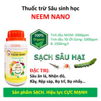 Thuốc trừ sâu sinh học Neem Nano