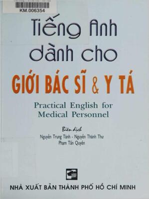 Tiếng anh dành cho giới bác sĩ và y tá