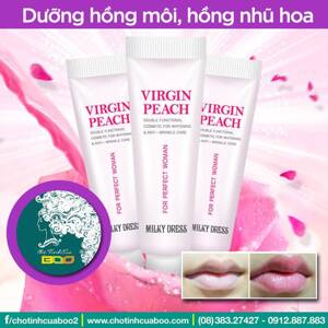 Tinh chất làm hồng môi, giảm thâm Virgin Peach