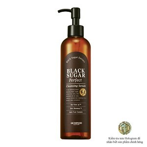 Tinh Chất Làm Sạch Chiết Xuất Đường Đen Và Rượu Gạo Nguyên Chất Skinfood Black Sugar Perfect Cleansing Serum 300ml