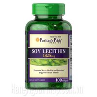 Tinh chất mầm Đậu Nành Puritan Pride Soy Lecithin 1325 mg 100 viên