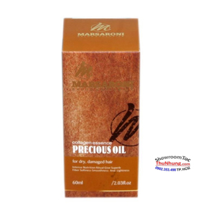 Tinh dầu bóng dưỡng phục hồi tóc hư tổn Marsaroni Precious Oil - 60ml