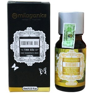 Tinh Dầu Cam Hương Bưởi Milaganics 10ml