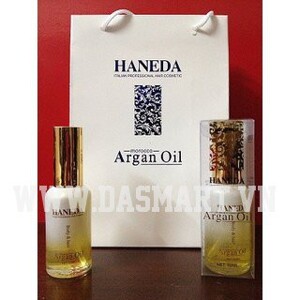 Tinh dầu dưỡng tóc Haneda Collagen Argan Oil