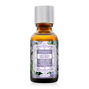 Tinh dầu hương thảo Milaganics Rosemary Essential Oil 10ml