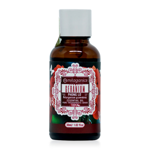 Tinh dầu phong lữ Milaganics Geranium Essential Oil 30ml