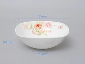 Tô canh thủy tinh trắng LFW75 17 cm