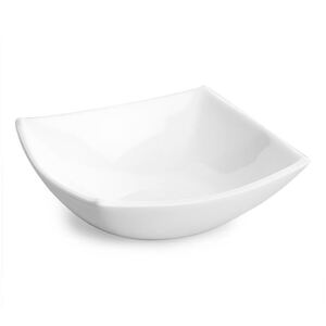 Tô thủy tinh Luminarc Quadrato White Rimmed H3668 - 14cm