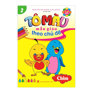 Tô Màu Mẫu Giáo Theo Chủ Đề  2 - Chim