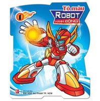 Tô màu Robot hành động 01