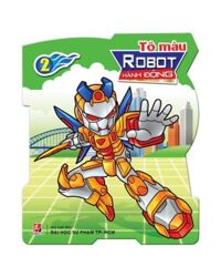 Tô màu Robot hành động 02