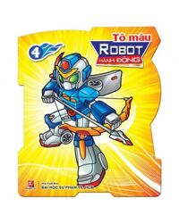 Tô màu Robot hành động 04